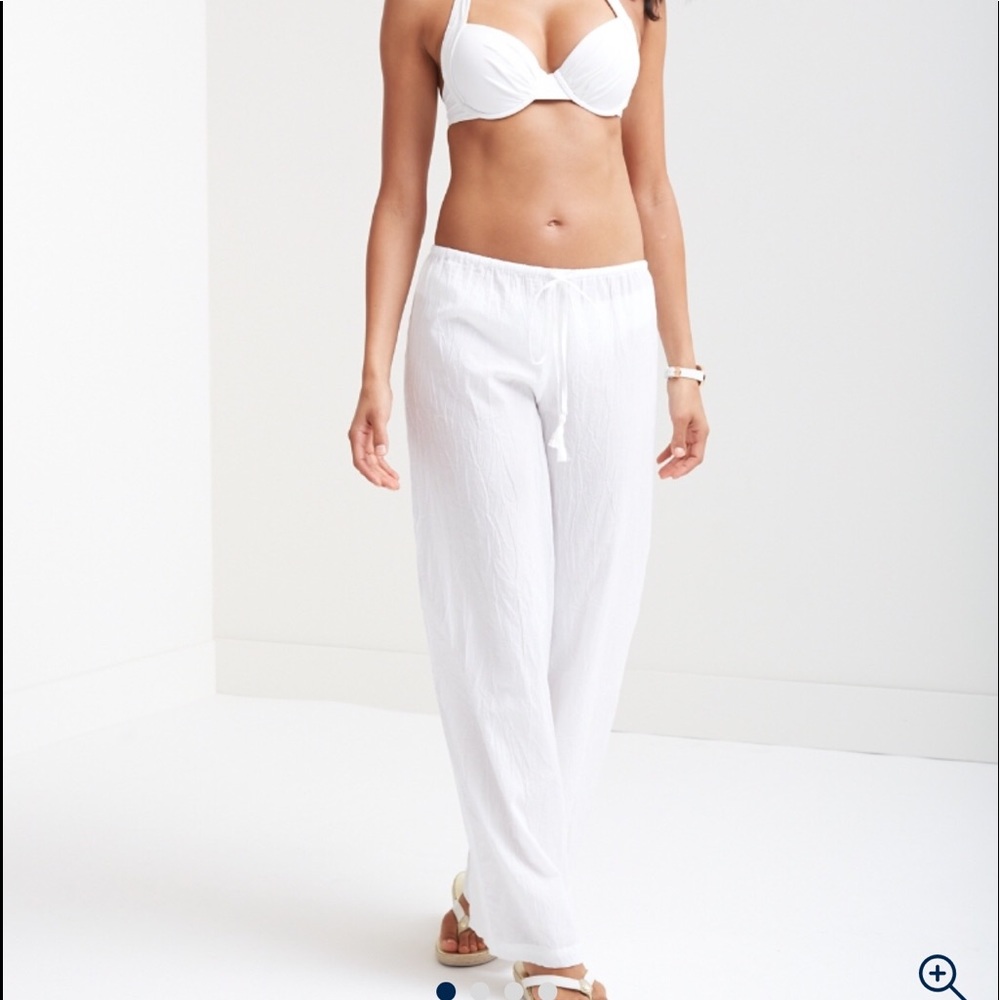 Tommy Bahama Crinkle Drawstring Pant w/Tassels